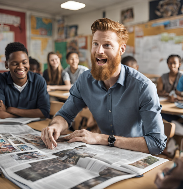 Mr. Andrew's Dedication Shapes Future Journalists